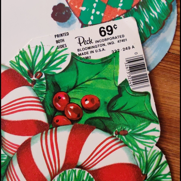 Vintage peck Christmas cutouts 1980s - Picture 5 of 8